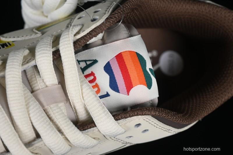 Nike SB Dunk Low Apple Colorway Low-Top Casual Skateboarding Shoes - MU0232-368