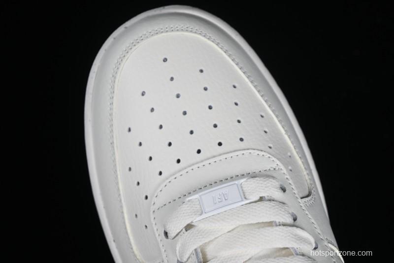Nike Air Force 1 '07 Low Casual Sneakers in White Green - DV3808-106