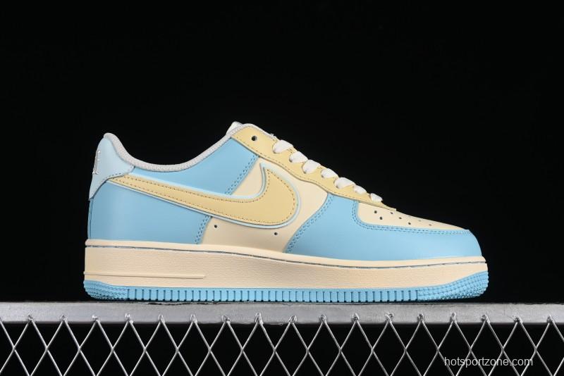 Nike Air Force 1 '07 Low Custom Casual Sneakers with Full-Length Honeycomb Air Cushion - XL2312-555