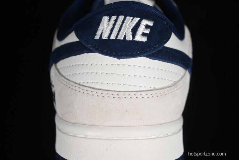 Stussy x Nike SB Dunk Low Collaboration Anniversary Edition Premium Customized Low-Top Casual Skate Shoes - DQ1098-339