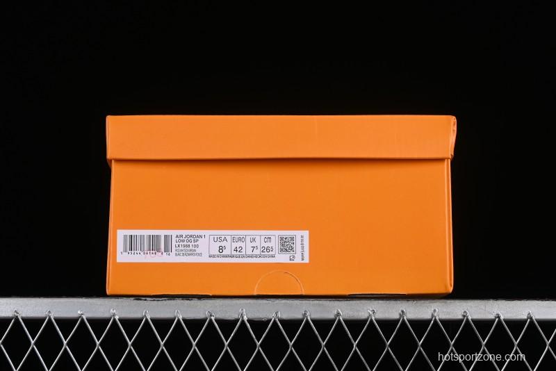 Nike Air Jordan 1 Low OG SP Travis Scott x Fragment Design - LX1988-100