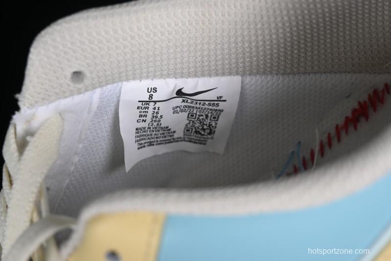 Nike Air Force 1 '07 Low Custom Casual Sneakers with Full-Length Honeycomb Air Cushion - XL2312-555