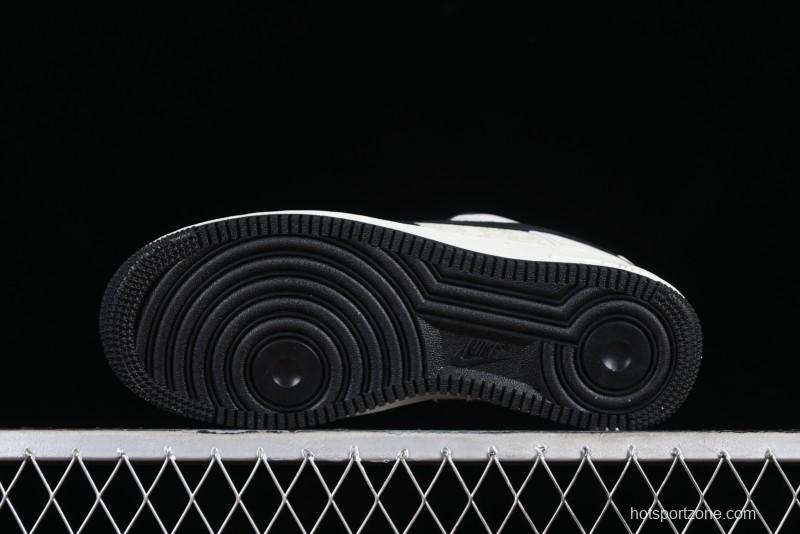 Nike Air Force 1 '07 Low BAPE Collaboration - White Black Camo Casual Sneakers - BA8806-845