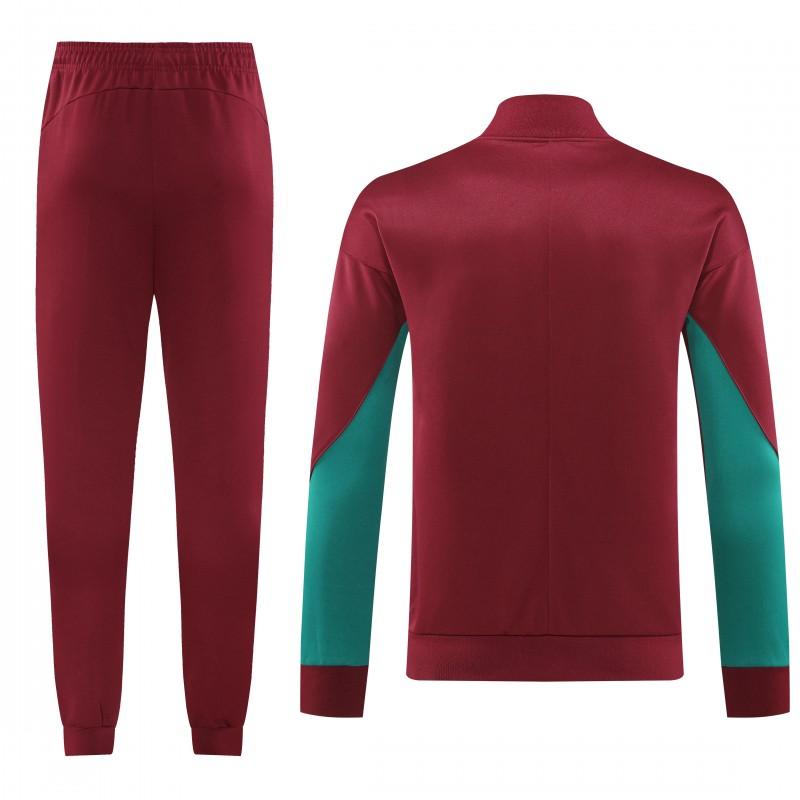 24/25 PSG Wine Full Zipper Jacket +Long Pants