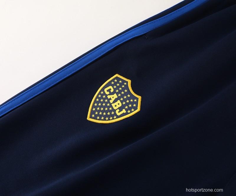 24/25 Boca Juniors Navy/Blue Full Zipper Jacket +Long Pants