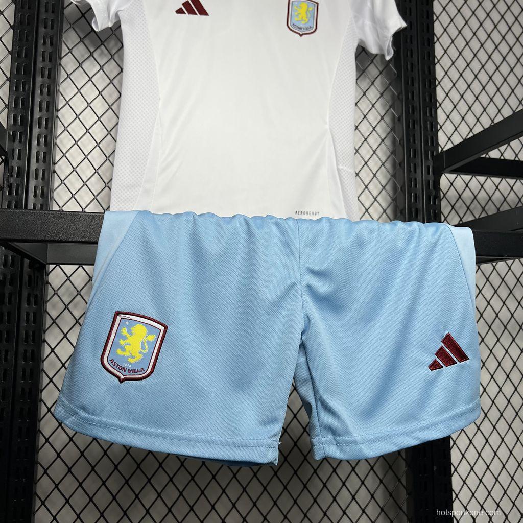 2024/25 Kids Aston Villa Away Kit