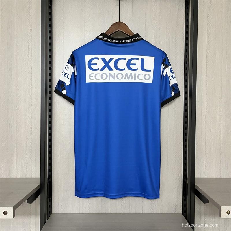 Retro 98/99 Corinthians Third Blue Jersey