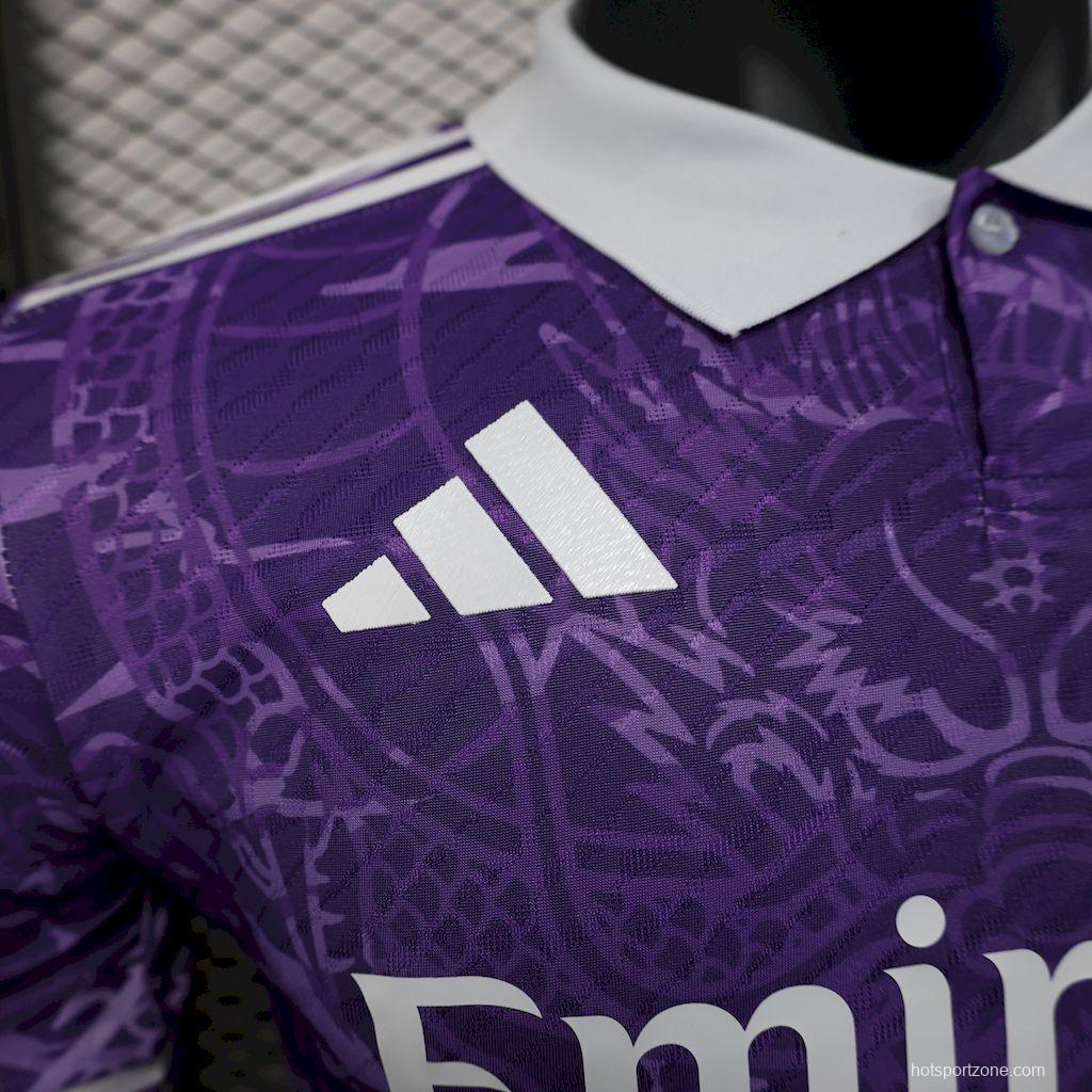 25/26 Player Version Real Madrid Purple Special Edition Jersey