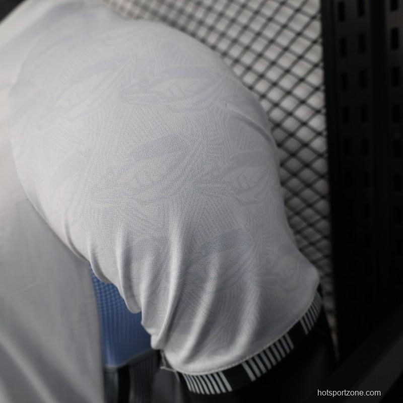 Player Version 25/26 Santos Home Jersey With Sponsors