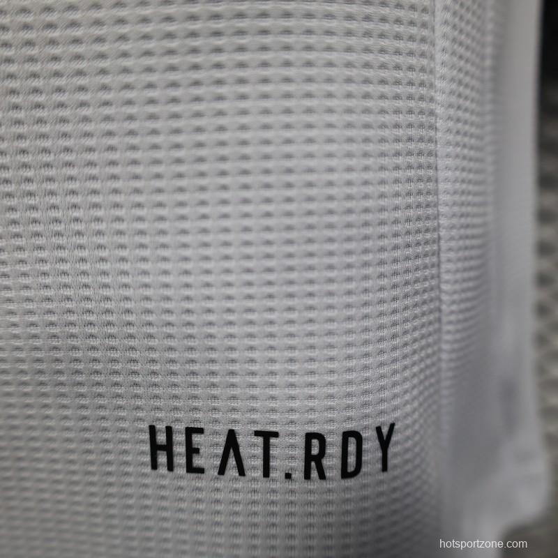 Player Version 25/26 Arsenal White with Emirates Sponsor Jersey