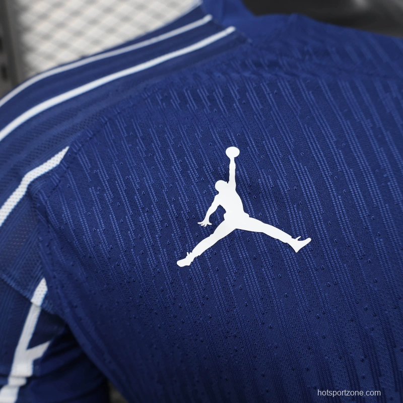 24/25 Player Version PSG Forth Blue Long Sleeve Jersey