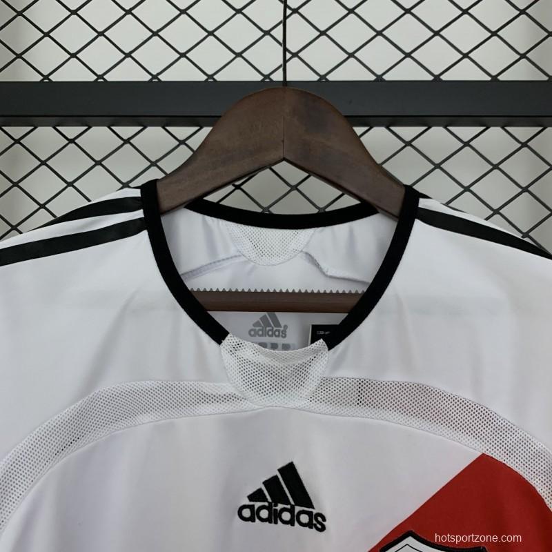 06/07 Retro River Plate Home Jersey