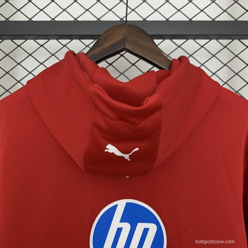 2025 F1 Formula Farrari Red Hoodie