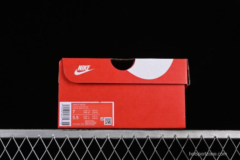 Nike P-6000 Retro Casual Sneakers Dad Shoes with Layered Design and Lightweight Body - CW1351-100