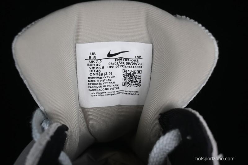 Nike Runtekk Run Retro Low-Top Running Shoes with Cushlon Midsole and Anti-Slip Design - FN6703-002