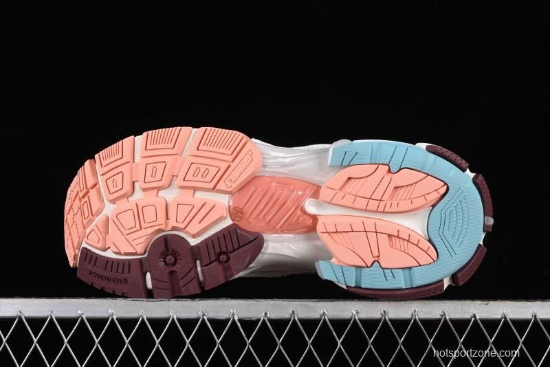 Balenciaga Runner Kith Four Color Retro Casual Sneakers - W3RNY0326