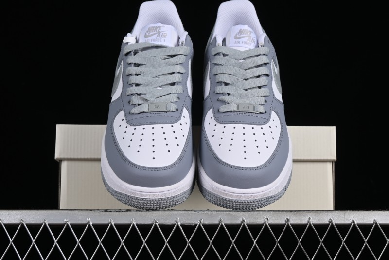 Nike Air Force 1 '07 Low Casual Sneakers with Full-Length Air Cushion - FJ4146-111