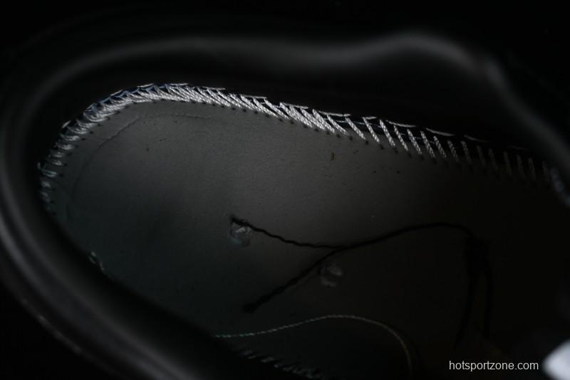 Nike Air Jordan 1 Low "Black Croc" Casual Sneakers with Crocodile-Embossed Leather - HJ7743-010