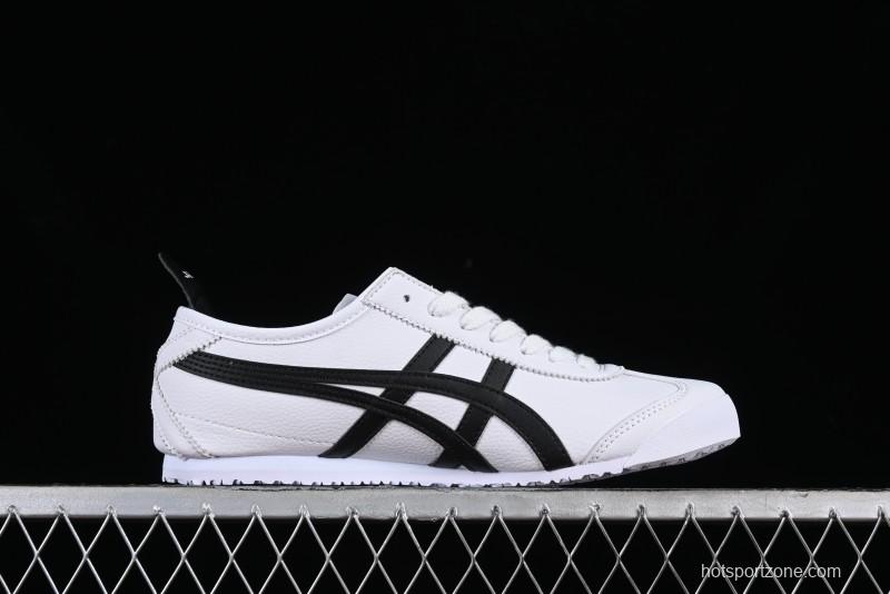 Onitsuka Tiger Mexico 66 Low-Top Leather Sneakers for Casual Running - D508K-0190