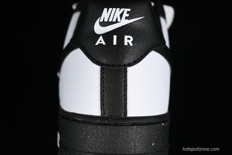 Nike Air Force 1 '07 Low Casual Sneakers with Broken Swoosh Design - HF9096-001