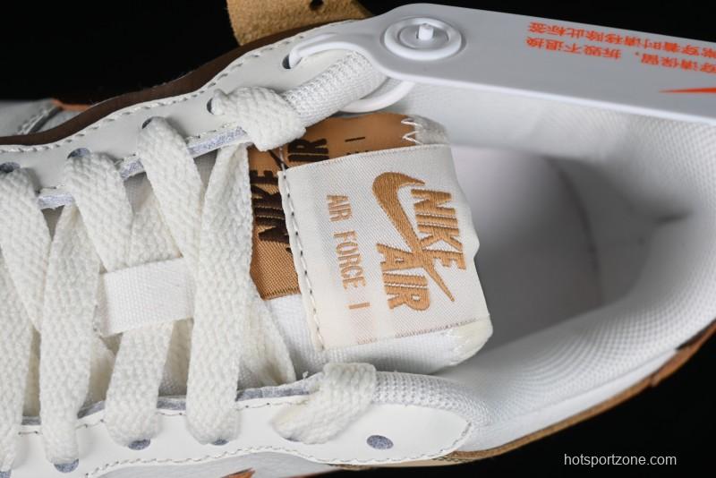 Nike Air Force 1 Shadow Low-Top Sneakers with Lightweight EVA Midsole and Anti-Slip RB Rubber Outsole - DZ1847-106