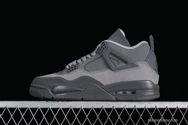 Nike Air Jordan 4 Retro SE "Paris Olympics" Sneakers in Smoked Grey - FQ7928-001