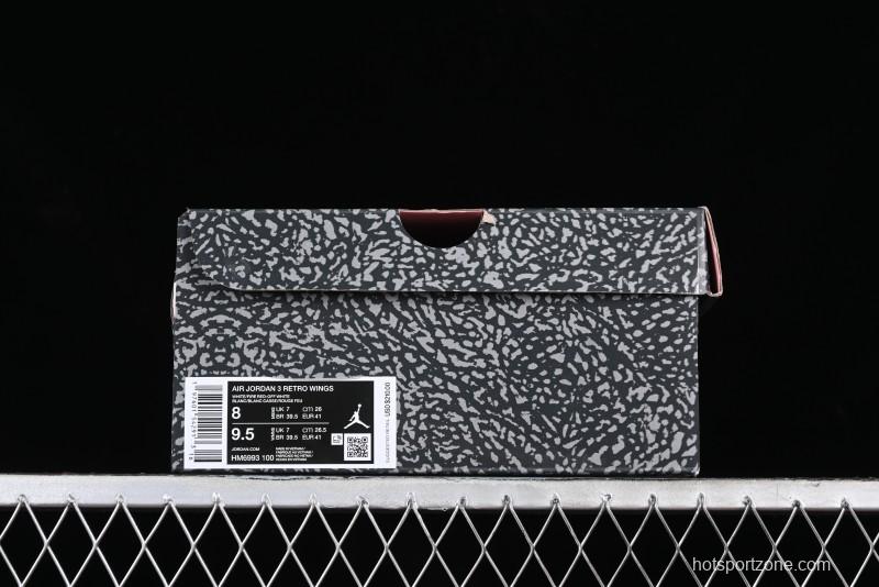 Nike Air Jordan 3 Retro Wings AJ3 Floral HM6993-100