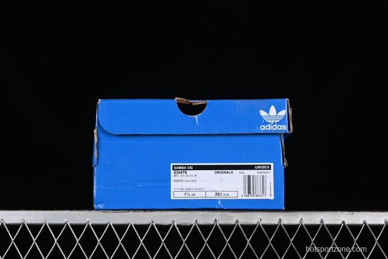 Adidas Samba OG Casual Sneakers with Classic Design - ID0478