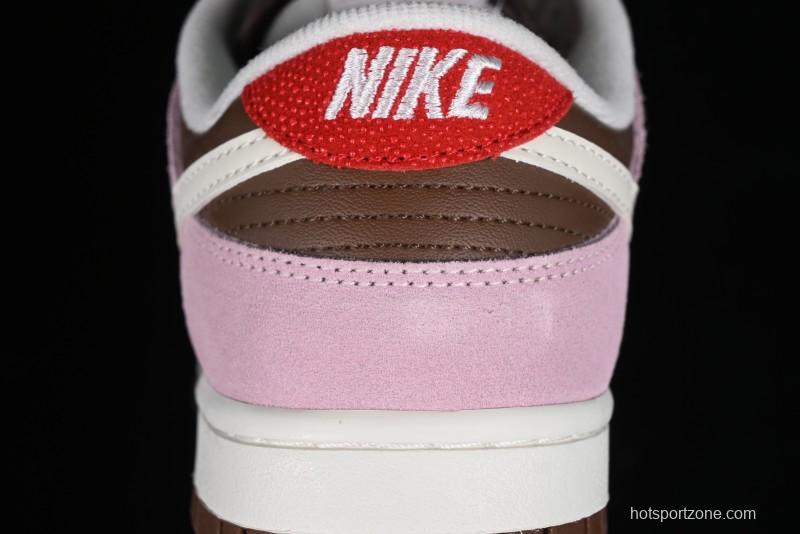 Nike Stussy Dunk Low SB 'Neapolitan' Reverse Colorway Skate Shoes - HM0987-200