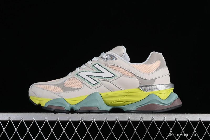 New Balance Joe Freshgoods x New Balance 9060 Retro Casual Running Sneakers with ABZORB Cushioning - U9060GCB