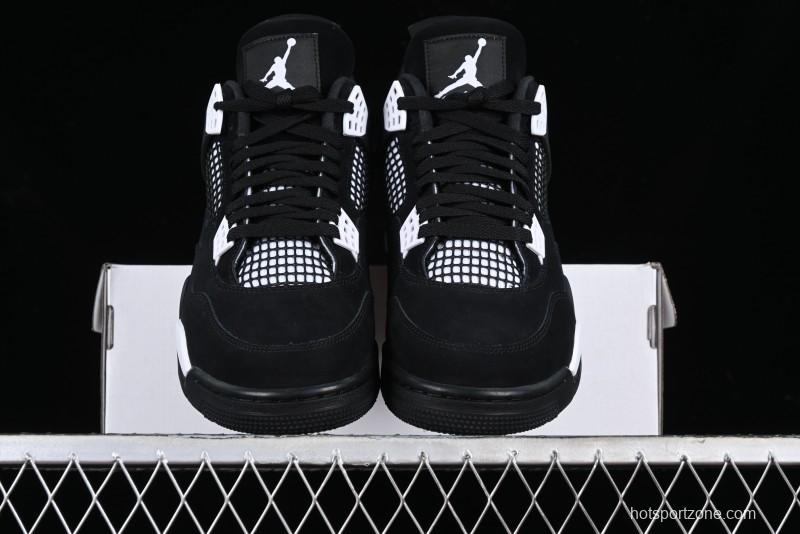 Nike Air Jordan 4 Retro White Thunder Basketball Shoes - FQ8138-001