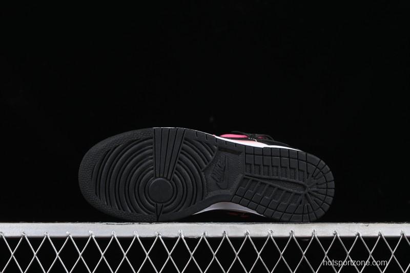 Nike Dunk Low SB Raspberry Mousse Pink Strap Casual Skate Shoes - CW1590-100