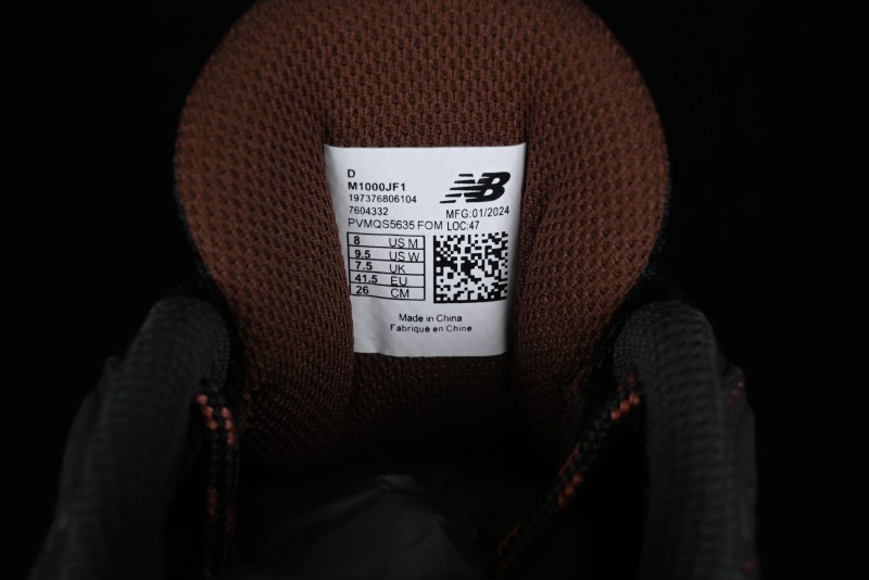 New Balance 1000 Series Retro Dad Style Low-Top Casual Running Shoes - M1000JF1