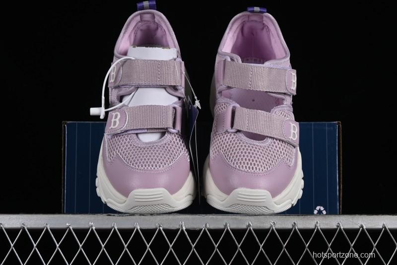 New York Yankees MLB Bigball Chunky Mask Jane Thick Platform Casual Sandals - 3ASDBCM4343LDS