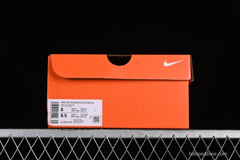 Nike Air Zoom Structure 25 Cushioned Anti-Slip Comfort Running Shoes - DJ7883-300