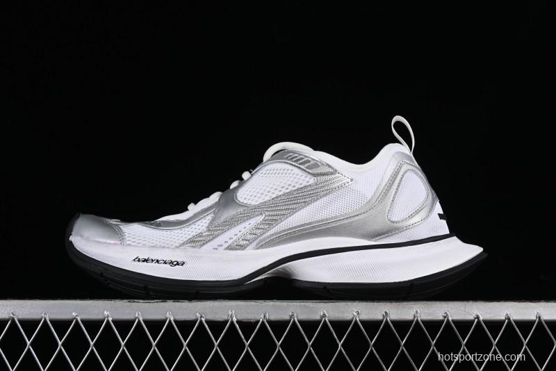 Balenciaga Circuit Lightweight Distressed Print Round-Toe Fashion Casual Shoes - WFLGY0523
