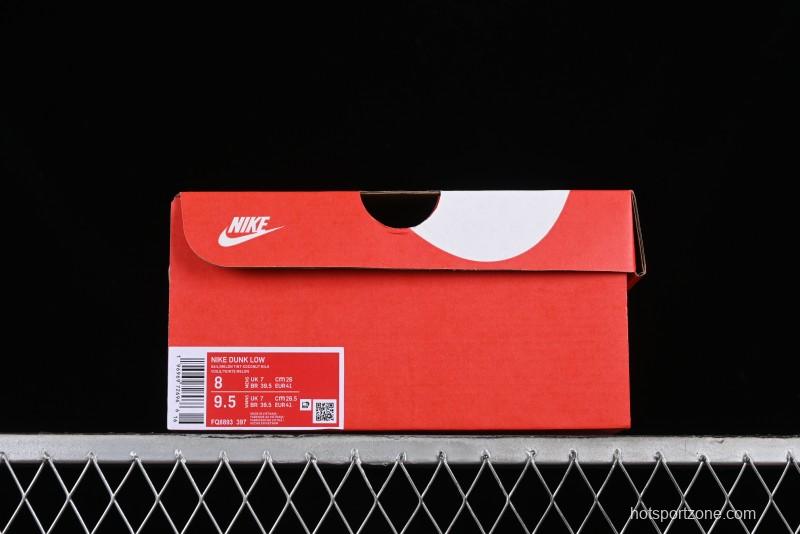 Nike Dunk Low Green Snake SB Low-Top Casual Skate Shoes - FQ8893-397