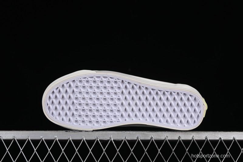 Vans Old Skool Reissue 136 Earth Macaron Patchwork Retro Casual Vulcanized Sneakers - VN000CRPGRN