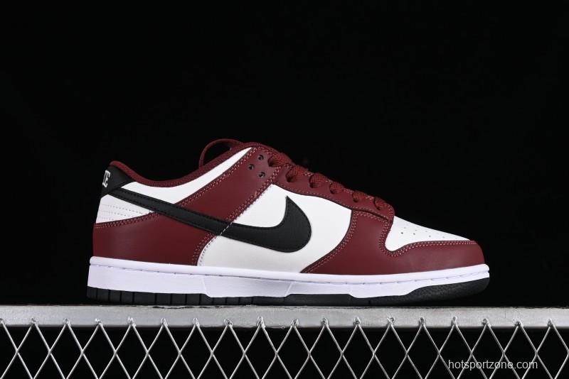 Nike Dunk Low SB Wine Red Black Low-Top Skateboarding Shoes - FJ4616-600