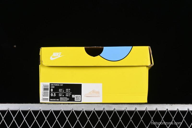 Nike Air Force 1'07 Low "Psyduck" Casual Sneakers - DB3301-661