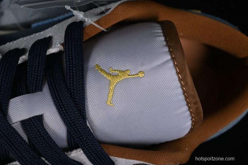 Nike Air Jordan 1 Low AJ1 Customized Low-Top Casual Sneakers - FZ5042-041