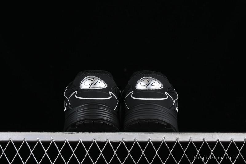 Dior B30 Sneakers with Reflective CD30 Logo and Lightweight Rubber Sole - CD30