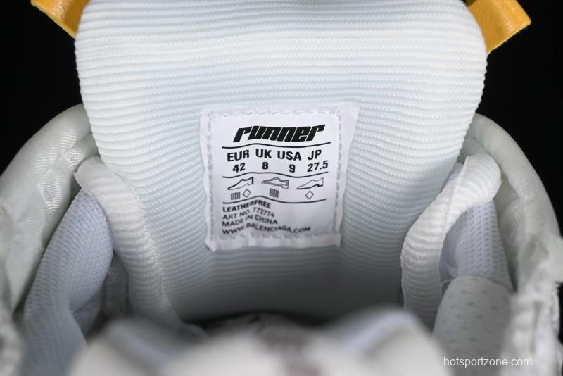 Balenciaga Runner Kith Four Color Retro Casual Sneakers - W3RNY0326