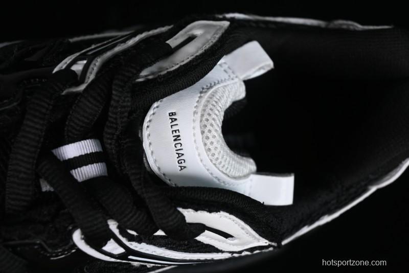 Balenciaga Runner Kith Four Color Retro Casual Sneakers - W3RXP0213