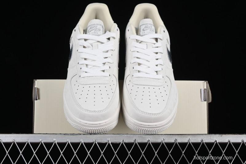 Nike Air Force 1 '07 Low Custom Traditional Chinese Brocade Casual Sneakers - AF2406-110