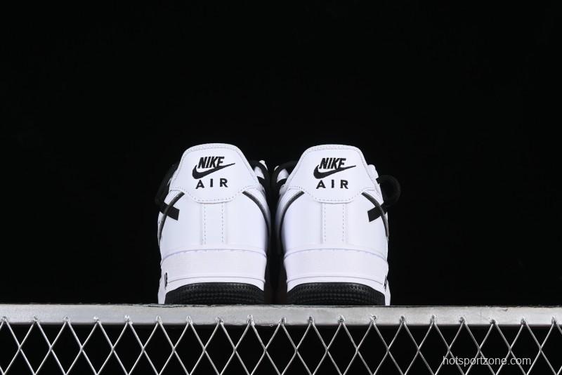 Nike Air Force 1 '07 Low Anime Theme Custom Swoosh Strap Low-Top Casual Sneakers - ZH0316-026