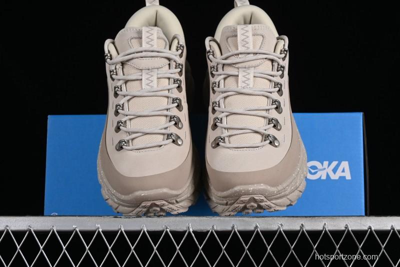 HOKA ONE ONE Tor Summit Low-Top Running Shoes with Geometric Cushioning for Stability and Comfort - 1147952 OLK