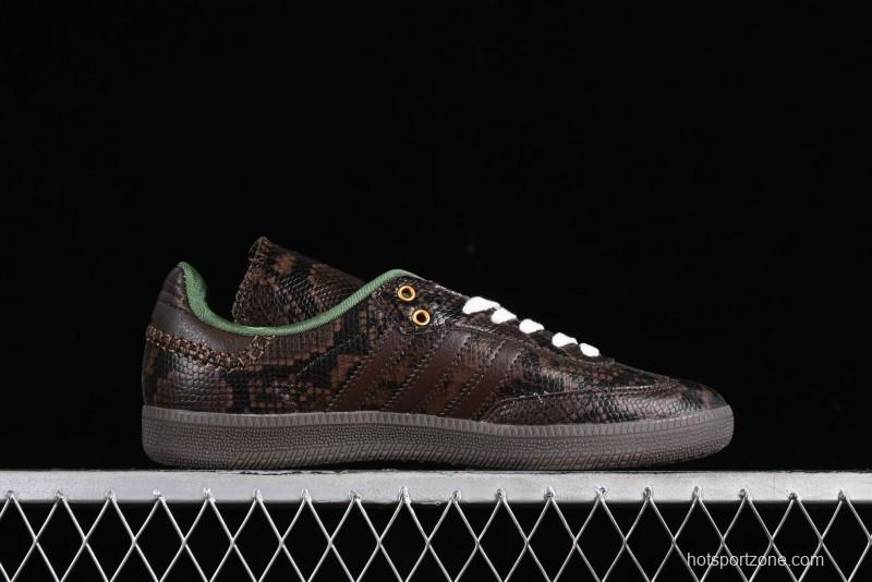 Adidas Samba Retro Casual Low-Top Sneakers with Anti-Slip and Wear-Resistant Sole - IH3262