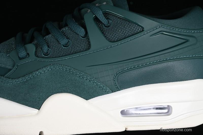 Nike Air Jordan 4 Remastered Military Green Retro Sneakers - FQ7940-300