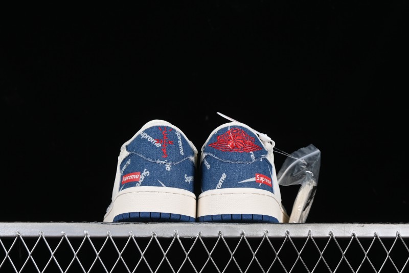 Nike Air Jordan 1 Low OG SP Travis Scott x Fragment Design Collaboration Sneakers - LJ5188-001